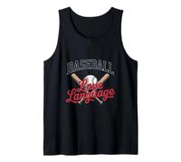 Design Graphique du Joueur de Baseball est Mon Amour Débardeur