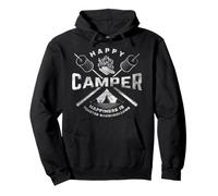 Design Graphique Fantaisie Happy Camper Marshmellogy Sweat à Capuche