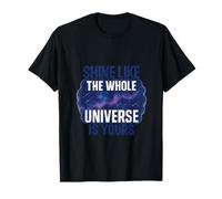 Design Graphique Galaxie Brille comme l'univers Entier T-Shirt