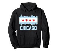 Design Graphique « I Love Chicago, Proud Born in Chicago » Sweat à Capuche