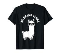Design Graphique introverti No Drama Lama Funny Chill T-Shirt
