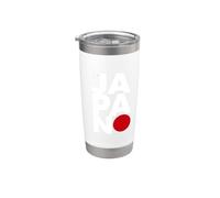 Design graphique japonais minimaliste du soleil levant Gobelet isotherme en acier inoxydable double paroi