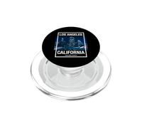 Design Graphique Los Angeles California Night Skyline PopSockets PopGrip pour MagSafe
