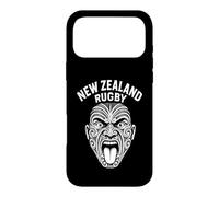 Design Graphique Moko Tribal de Rugby de Nouvelle-Zélande Coque pour iPhone 17 Pro Max