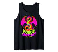 Design Graphique Neon Dragon Forge Destiny Débardeur