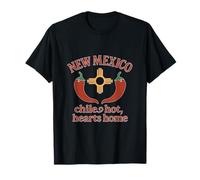 Design graphique New Mexico Chile Hot Hearts Home State Pride T-Shirt