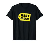 Design Graphique Parodie Humoristique « Best Mom » T-Shirt