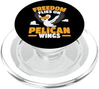 Design Graphique Pelican pour Les Amateurs de pélicans PopSockets PopGrip pour MagSafe