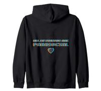 Design Graphique rétro « All My Friends are Parasocial » Sweat à Capuche