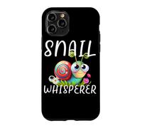 Design Graphique Snail Whisperer Mignon et drôle Coque pour iPhone 11 Pro