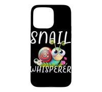 Design Graphique Snail Whisperer Mignon et drôle Coque pour iPhone 15 Pro Max