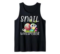 Design Graphique Snail Whisperer Mignon et drôle Débardeur