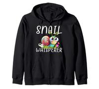 Design Graphique Snail Whisperer Mignon et drôle Sweat à Capuche