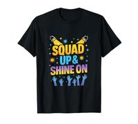 Design Graphique Squad Up & Shine on Team Spirit T-Shirt