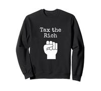 Design Graphique Tax The Rich Protest Fist Sweatshirt