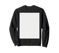 Design Graphique Transparence Grille Gris Blanc à Carreaux Sweatshirt