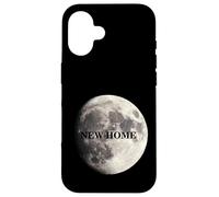 Design Graphique Travel to The Moon, The Moon is My New Home Coque pour iPhone 16