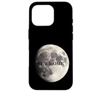 Design Graphique Travel to The Moon, The Moon is My New Home Coque pour iPhone 16 Pro