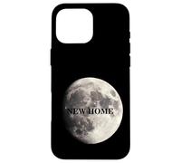 Design Graphique Travel to The Moon, The Moon is My New Home Coque pour iPhone 16 Pro Max