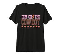 Design Graphique Western rétro Dibs on The Cowboy T-Shirt Haut de Gamme