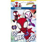 Design Group Spidey & Friends Lot de 500 feuilles d'autocollants pour enfants à partir de 3 ans