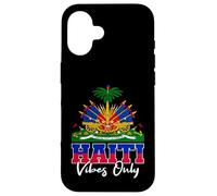 Design Haiti Vibes uniquement pour les amoureux haïtiens Coque pour iPhone 16