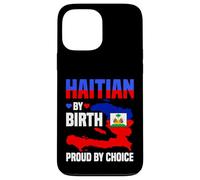 Design haïtien de naissance pour les amoureux d'Haïti Coque pour iPhone 13 Pro Max