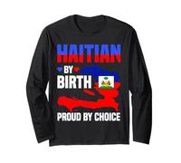 Design haïtien de naissance pour les amoureux d'Haïti Manche Longue