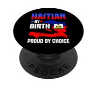Design haïtien de naissance pour les amoureux d'Haïti PopSockets PopGrip Adhésif