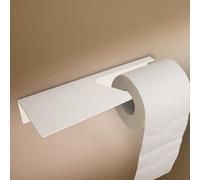 Design Hambourg Porte-Papier Toilette | Blanc | avec Tablette