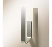 Design Hambourg Réserve de Papier Toilette | Argent | adhésif
