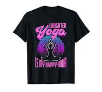 Design Happy Hour Yoga du Rire T-Shirt