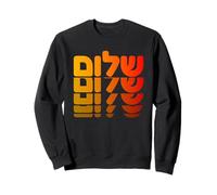 Design hébreu Shalom Peace Israel Jewish Faith Defenders Sweatshirt