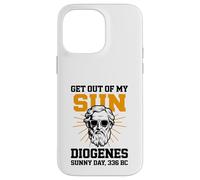 Design hilarant diogène Amateur de philosophes grecs Anciens Coque pour iPhone 14 Pro Max