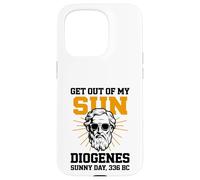 Design hilarant diogène Amateur de philosophes grecs Anciens Coque pour iPhone 15 Pro