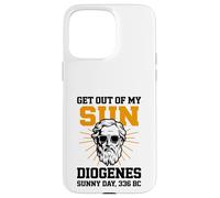 Design hilarant diogène Amateur de philosophes grecs Anciens Coque pour iPhone 15 Pro Max
