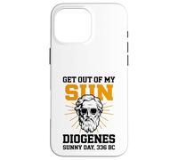 Design hilarant diogène Amateur de philosophes grecs Anciens Coque pour iPhone 16 Pro Max