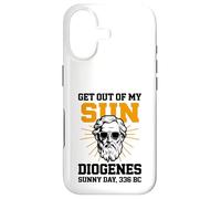 Design hilarant diogène Amateur de philosophes grecs Anciens Coque pour iPhone 17