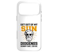 Design hilarant diogène Amateur de philosophes grecs Anciens Coque pour iPhone 17 Pro Max