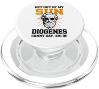 Design hilarant diogène Amateur de philosophes grecs Anciens PopSockets PopGrip pour MagSafe