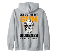 Design hilarant diogène Amateur de philosophes grecs Anciens Sweat à Capuche