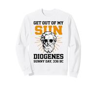 Design hilarant diogène Amateur de philosophes grecs Anciens Sweatshirt