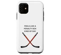Design Hockey. Sentez-Vous comme Une boîte à punitions Kinder Day T-Shirt Amusant Coque pour iPhone 11