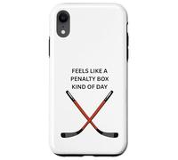 Design Hockey. Sentez-Vous comme Une boîte à punitions Kinder Day T-Shirt Amusant Coque pour iPhone XR