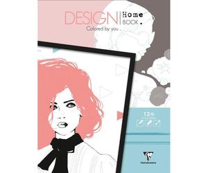 DESIGN HOME BOOK, Bloc de 12 feuilles 250g/m2 au format 30x40cm