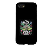 Design Home is Where The Garden Grows Coque pour iPhone SE (2020) / 7/8