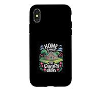 Design Home is Where The Garden Grows Coque pour iPhone X/XS