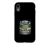 Design Home is Where The Garden Grows Coque pour iPhone XR