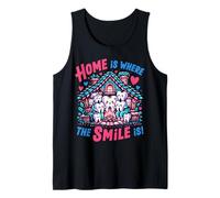 Design « Home is Where The Smile is Cute Tooth » Débardeur