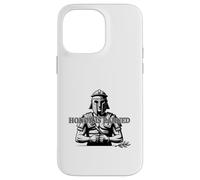 Design « Honor is Earned Roman Warrior » Coque pour iPhone 14 Pro Max